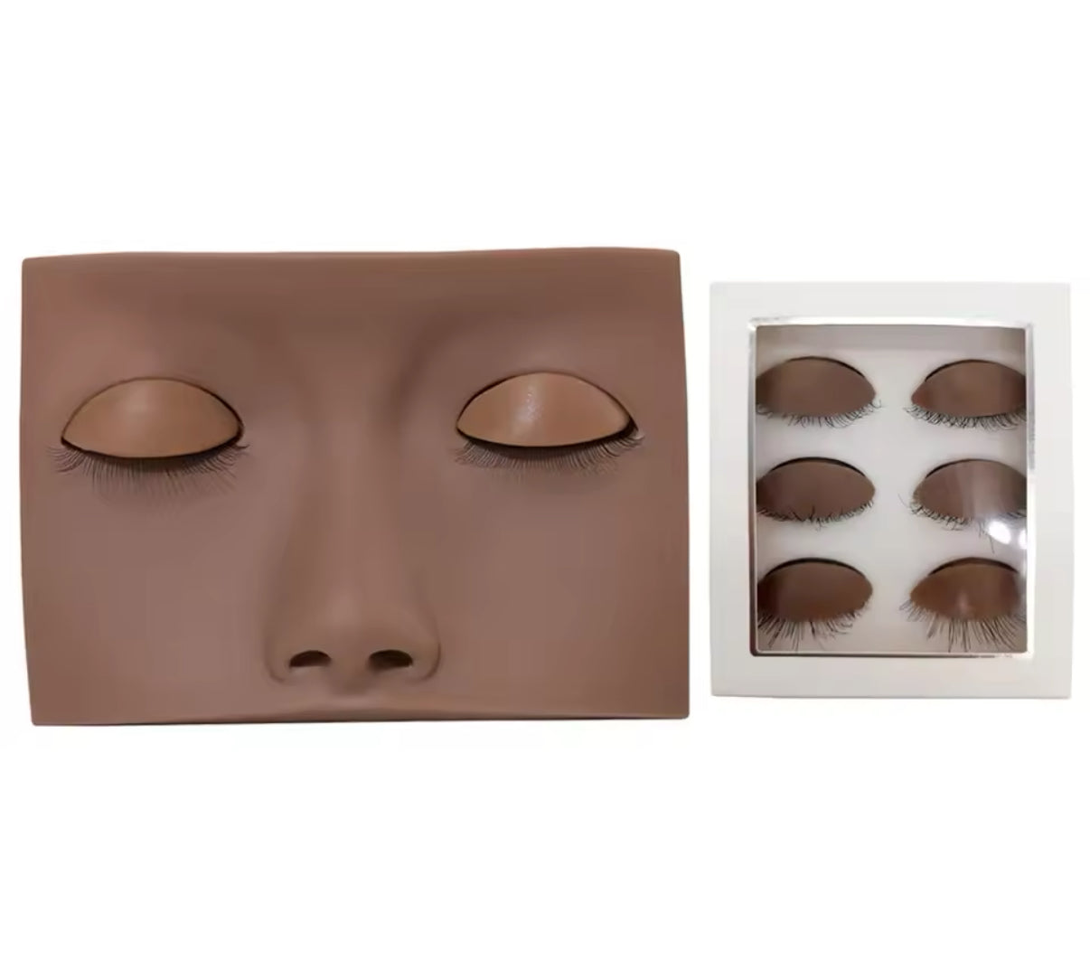 Lash Practice Face W/ Extra Eyelids