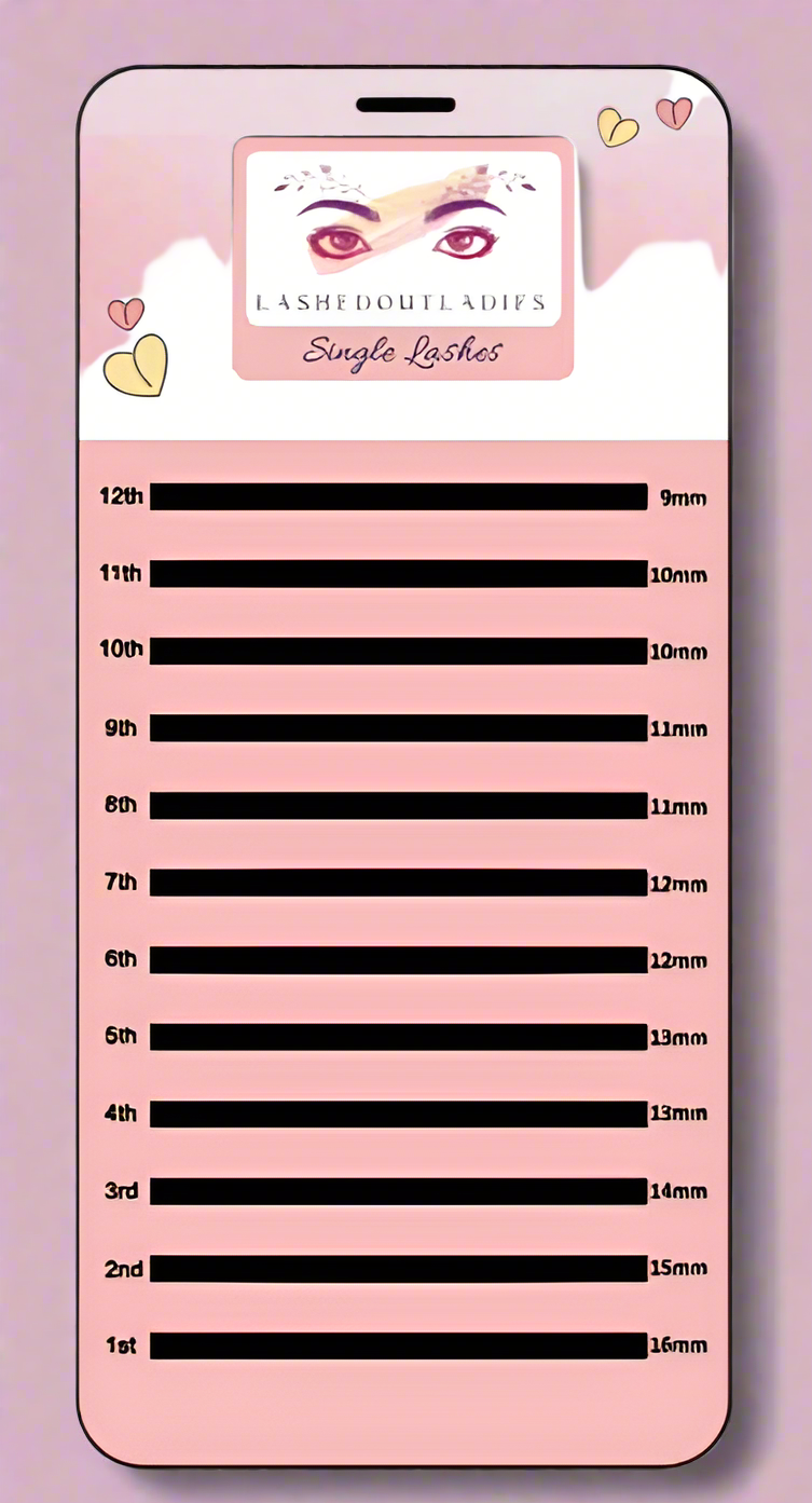 Single Lash Mixed Tray