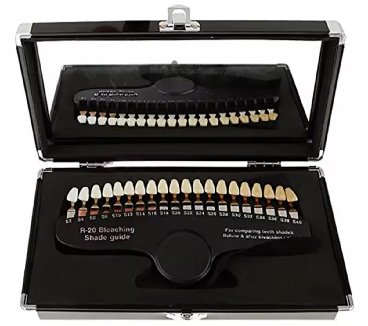 Teeth Whitening Shade Chart