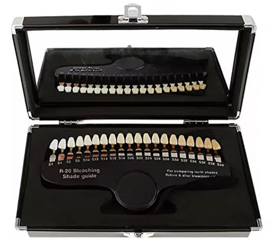 Teeth Whitening Shade Chart