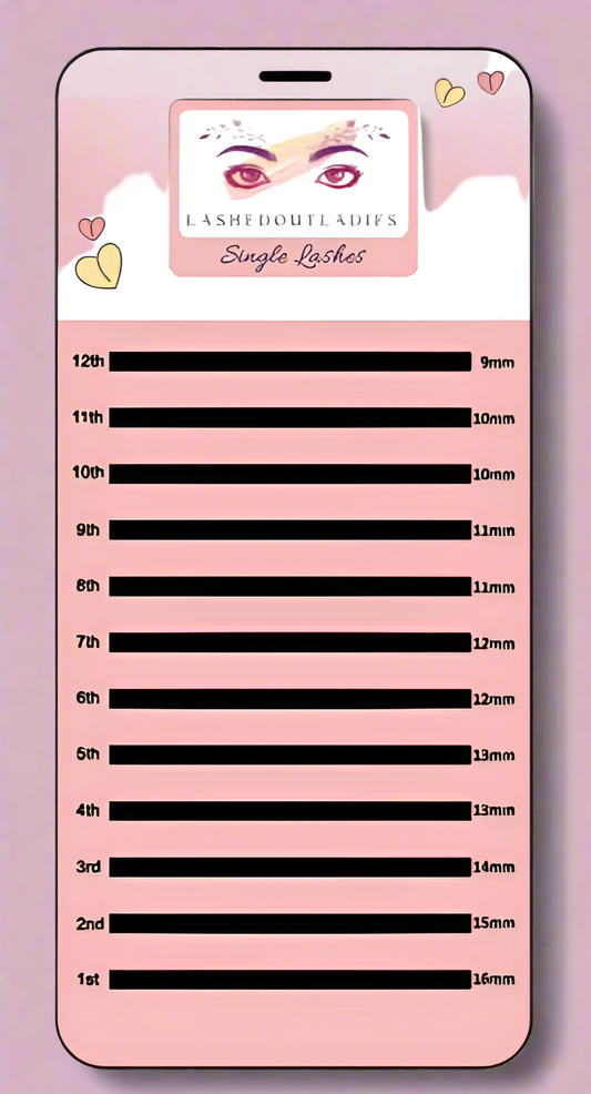 Single Lash Mixed Tray